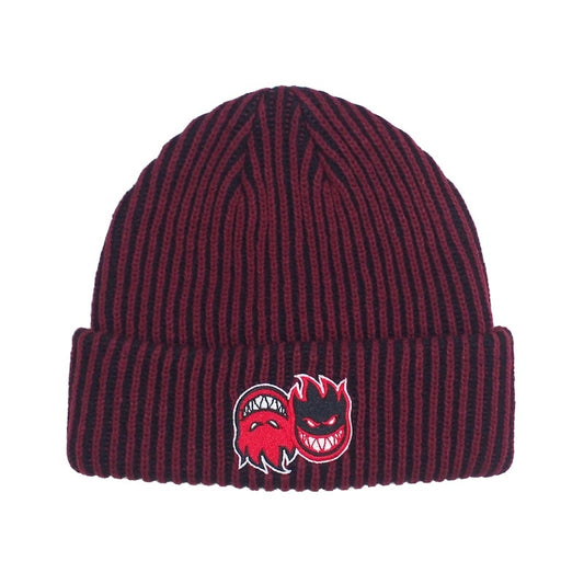 SPITFIRE　ビーニー　"ETERNAL FILL CUFF BEANIE"　(Dk Red / Black)