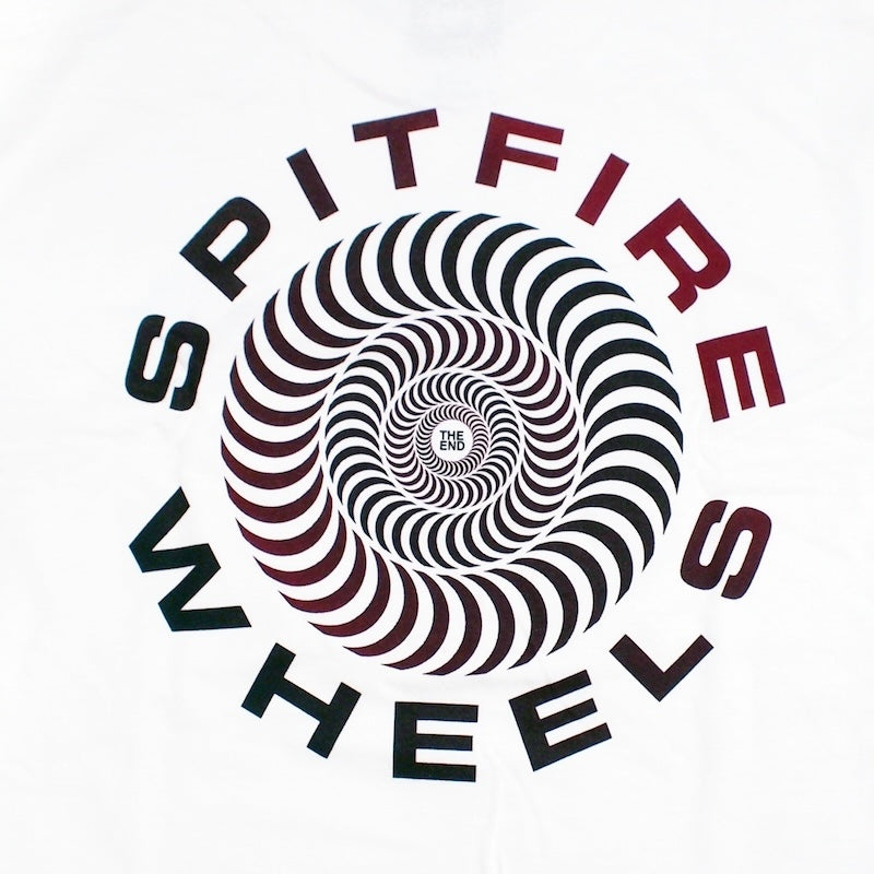 SPITFIRE　L/STシャツ　"CLASSIC 87’ SWIRL FADE FILL L/S TEE"　(White)