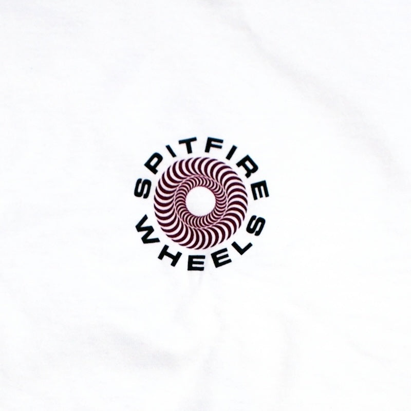 SPITFIRE　L/STシャツ　"CLASSIC 87’ SWIRL FADE FILL L/S TEE"　(White)