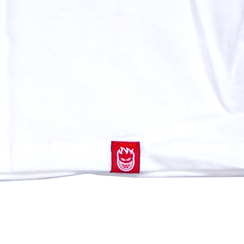 SPITFIRE　L/STシャツ　"CLASSIC 87’ SWIRL FADE FILL L/S TEE"　(White)
