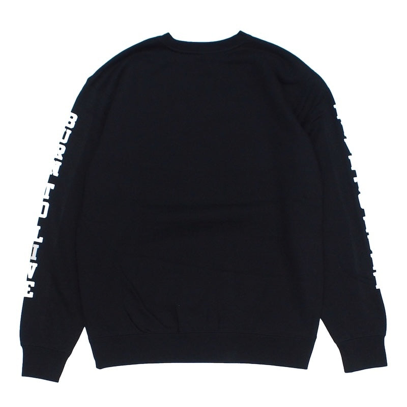 SPITFIRE　クルースウェット　"INFERNO SLEEVE CREWNECK SWEAT"　(Black)