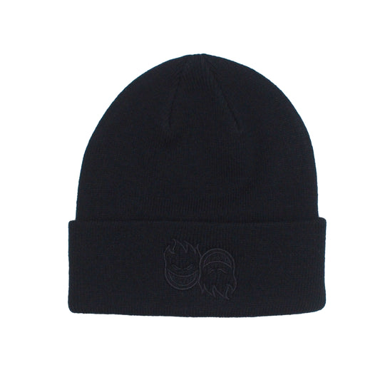 SPITFIRE　ビーニー　"ETERNAL CUFF BEANIE"　(Black / Charcoal)