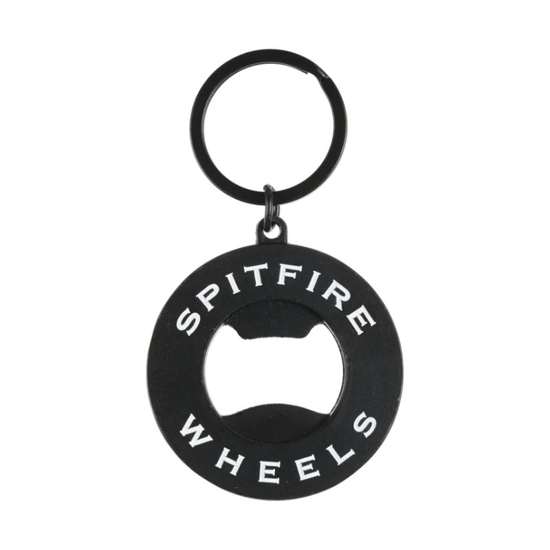 SPITFIRE キーホルダー CLASSIC SWIRL BOTTLE OPENER KEYCHAIN ブラック 商品画像 背面
