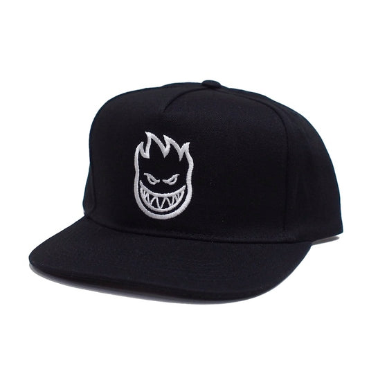 SPITFIRE キャップ BIGHEAD SNAPBACK CAP ブラック 商品画像 斜め