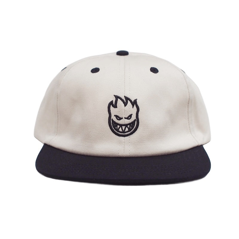 SPITFIRE キャップ LIL BIGHEAD STRAPBACK CAP (Natural / Black) 商品画像 正面