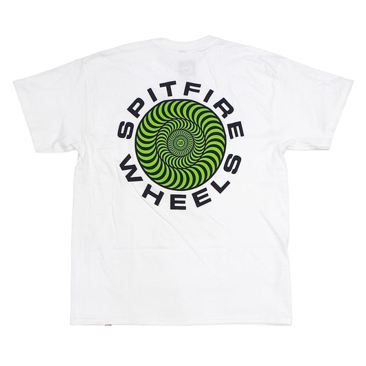 SPITFIRE Tシャツ CLASSIC 87' SWIRL FILL POCKET TEE ホワイト 商品画像 背面
