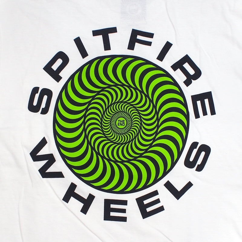 SPITFIRE Tシャツ CLASSIC 87' SWIRL FILL POCKET TEE ホワイト 商品画像 バックプリント