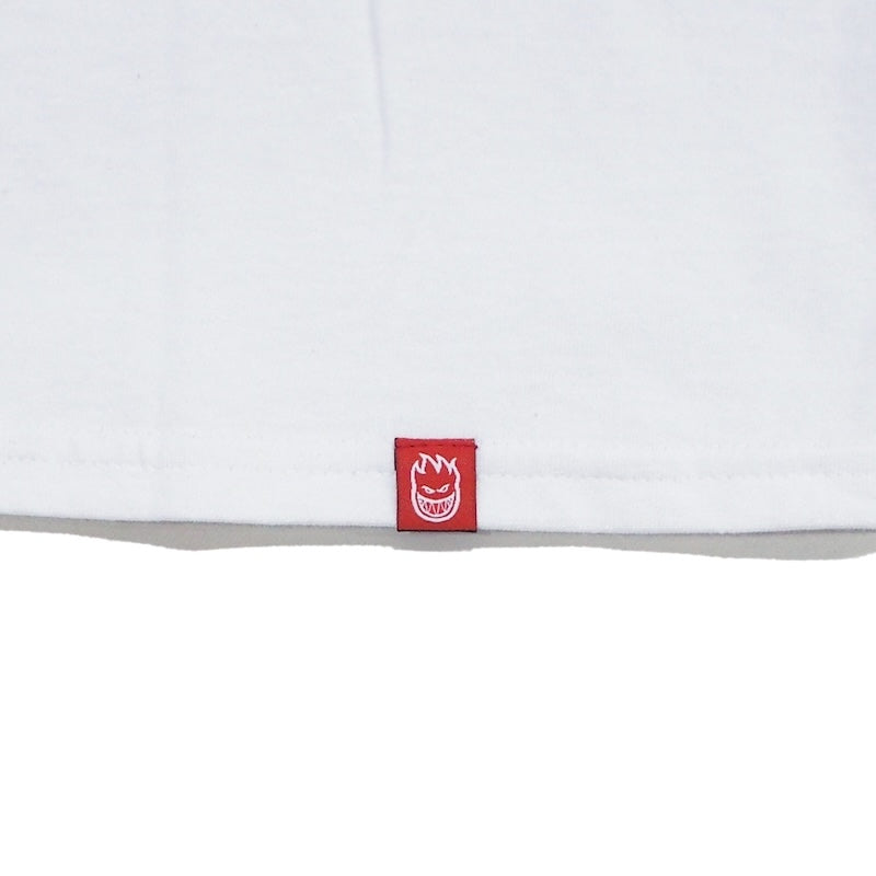 SPITFIRE Tシャツ CLASSIC 87' SWIRL FILL POCKET TEE ホワイト 商品画像 裾