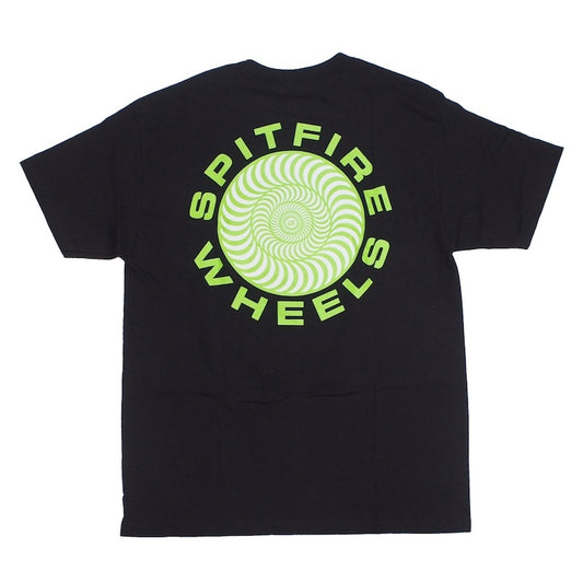 SPITFIRE Tシャツ CLASSIC 87' SWIRL FILL TEE ブラック 商品画像 背面