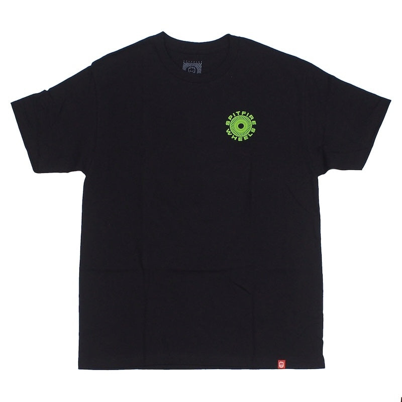 SPITFIRE Tシャツ CLASSIC 87' SWIRL FILL TEE ブラック 商品画像 正面