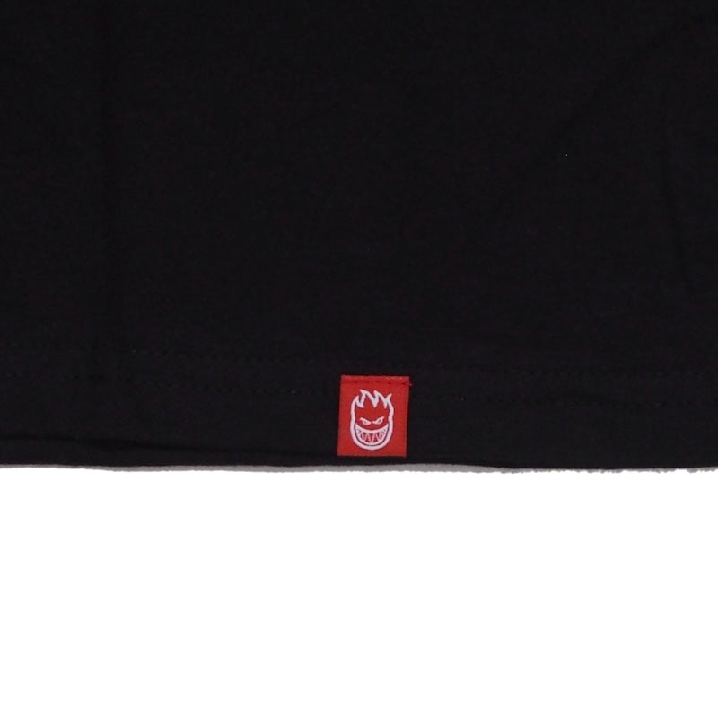 SPITFIRE Tシャツ CLASSIC 87' SWIRL FILL TEE ブラック 商品画像 裾