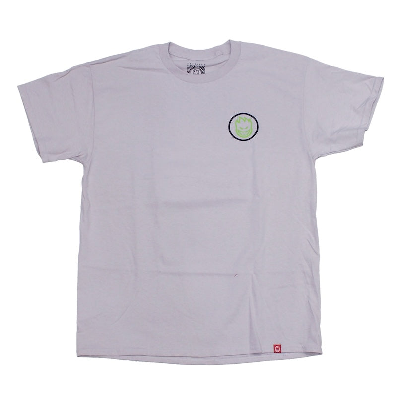 SPITFIRE Tシャツ CLASSIC SWIRL OVERLAY TEE グレー 商品画像 正面