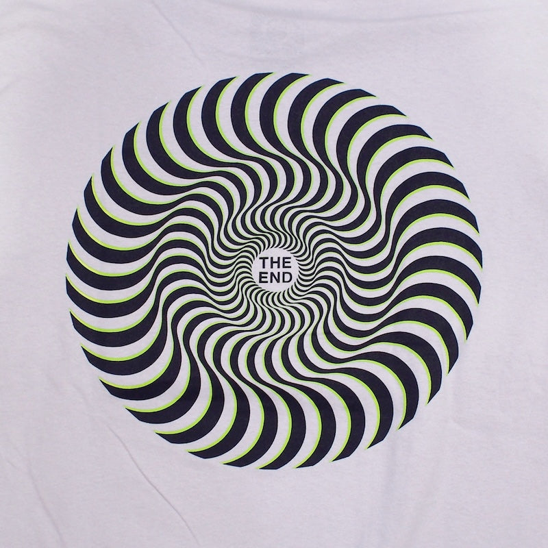 SPITFIRE Tシャツ CLASSIC SWIRL OVERLAY TEE グレー 商品画像 バックプリント