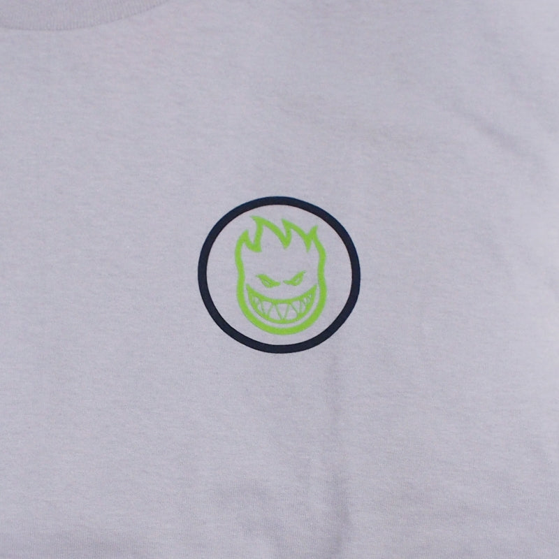 SPITFIRE Tシャツ CLASSIC SWIRL OVERLAY TEE グレー 商品画像 フロントプリント