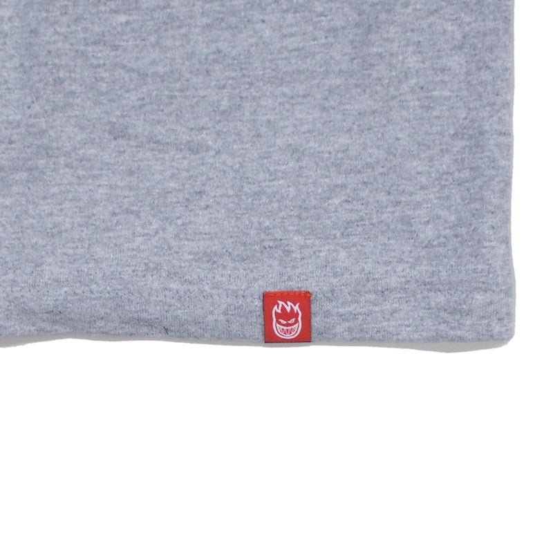 SPITFIRE Tシャツ MUSHROOM BIGHEAD TEE グレー 商品画像 裾