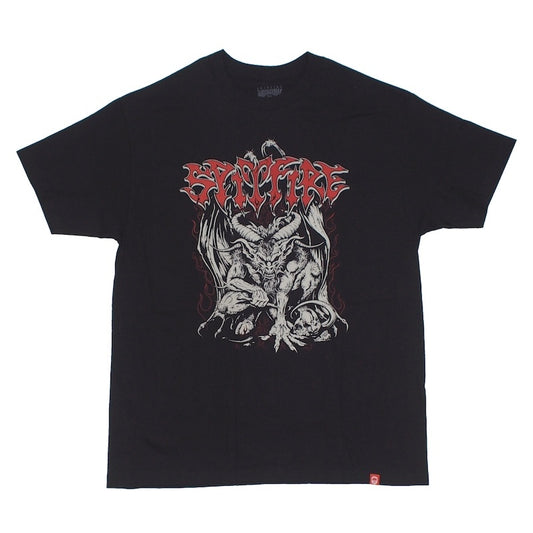 SPITFIRE Tシャツ DEMON TEE ブラック 商品画像 正面