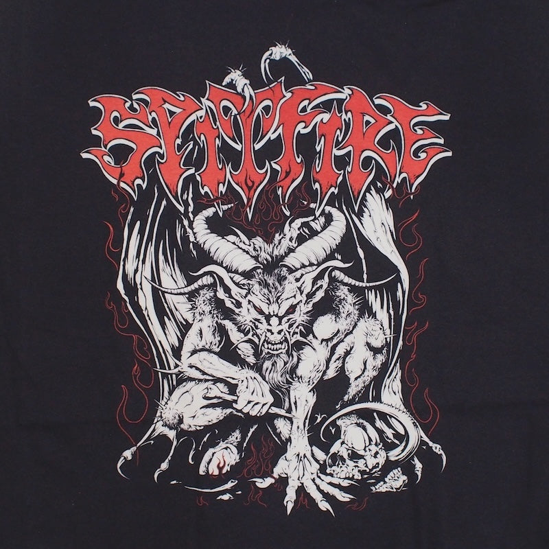 SPITFIRE Tシャツ DEMON TEE ブラック 商品画像 フロントプリント