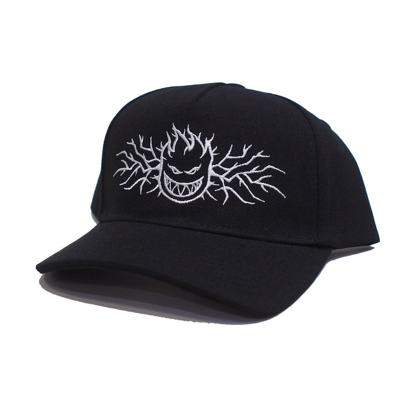 SPITFIRE キャップ BIGHEAD THORN SNAPBACK CAP ブラック 商品画像 斜め