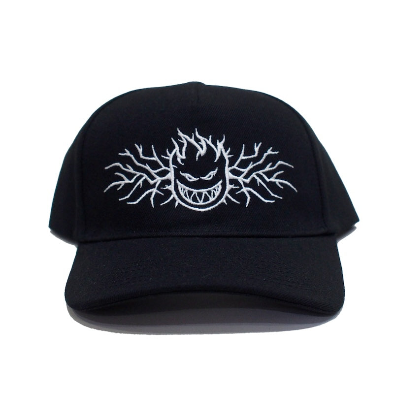 SPITFIRE キャップ BIGHEAD THORN SNAPBACK CAP ブラック 商品画像 正面