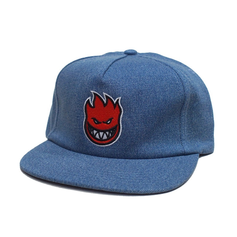 SPITFIRE キャップ BIGHEAD FILL SNAPBACK CAP デニム 商品画像 斜め