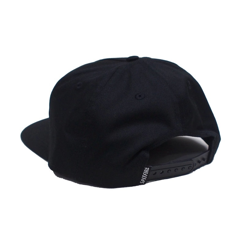 SPITFIRE キャップ LTB ARCH BIGHEAD SCRIPT SNAPBACK CAP ブラック 商品画像 背面