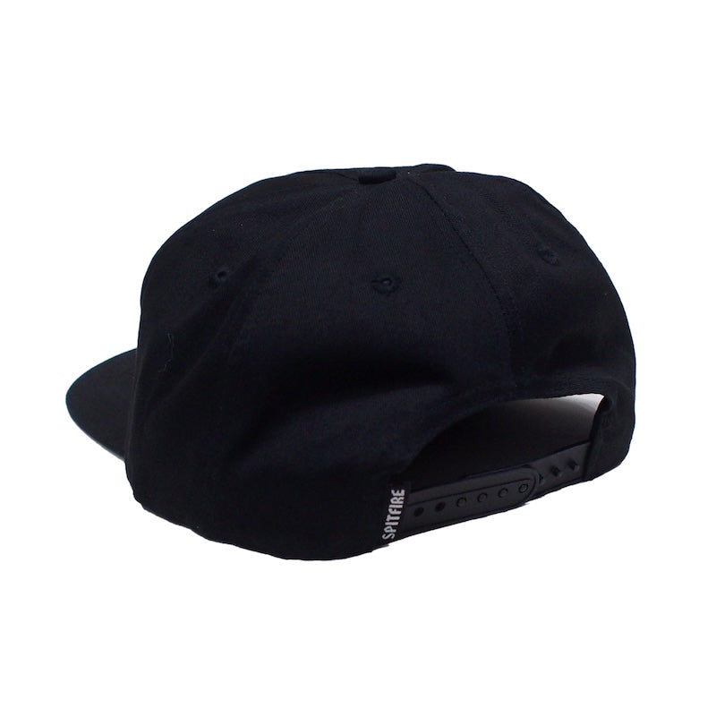SPITFIRE キャップ LTB ARCH SNAPBACK CAP ブラック 商品画像 背面