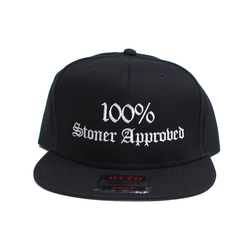 SRH　キャップ　"100% STONER APPROVED SNAPBACK CAP"　(Black)