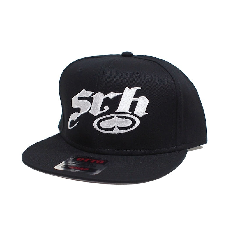 SRH　キャップ　"SNAKE SNAPBACK CAP"　(Black)