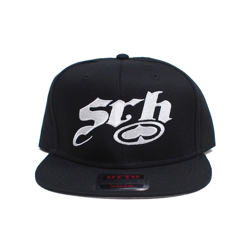 SRH　キャップ　"SNAKE SNAPBACK CAP"　(Black)