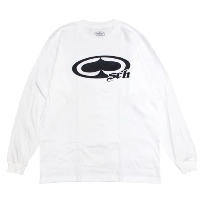 SRH　L/STシャツ　"NEW SPADE CLASSIC L/S TEE"　(White)