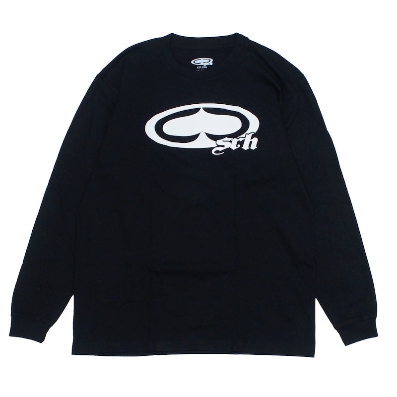 SRH　L/STシャツ　"NEW SPADE CLASSIC L/S TEE"　(Black)