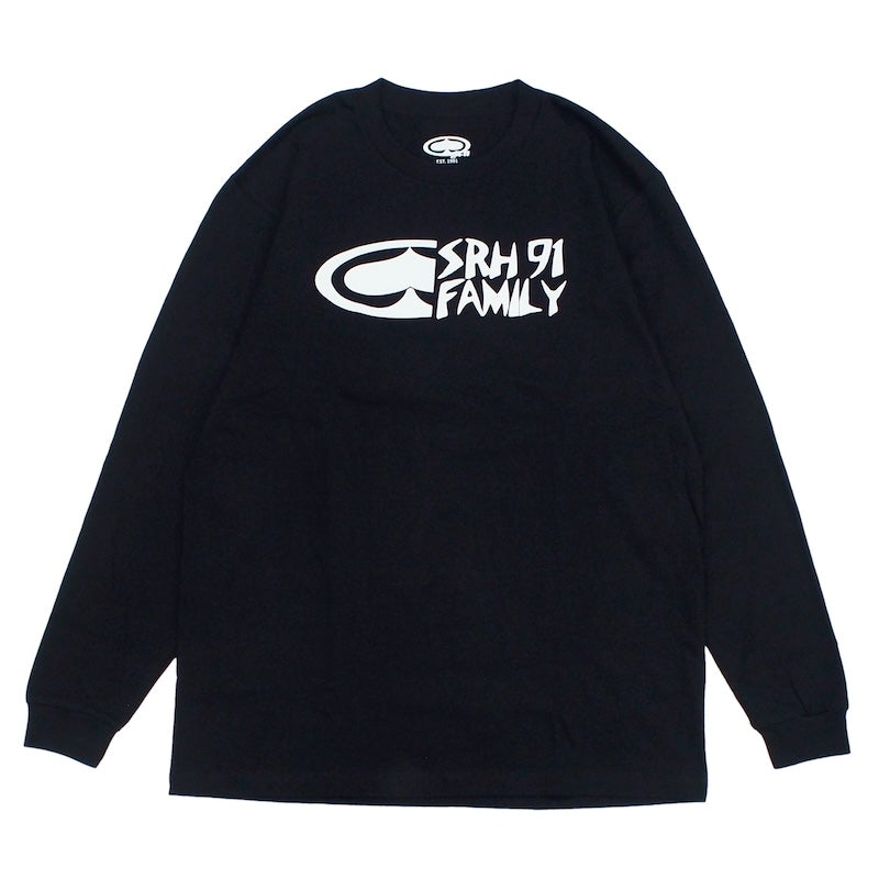 SRH　L/STシャツ　"91 FAMILY L/S TEE"　(Black)