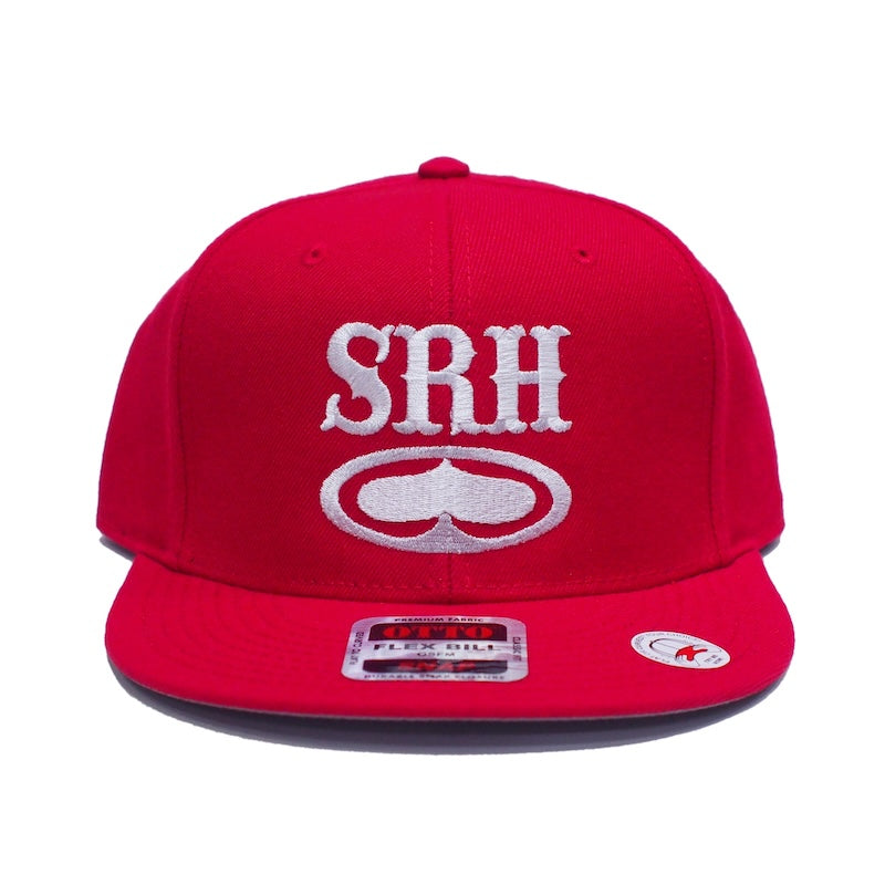 SRH　キャップ　"Decades of Defiance SNAPBACK CAP"　(Red)