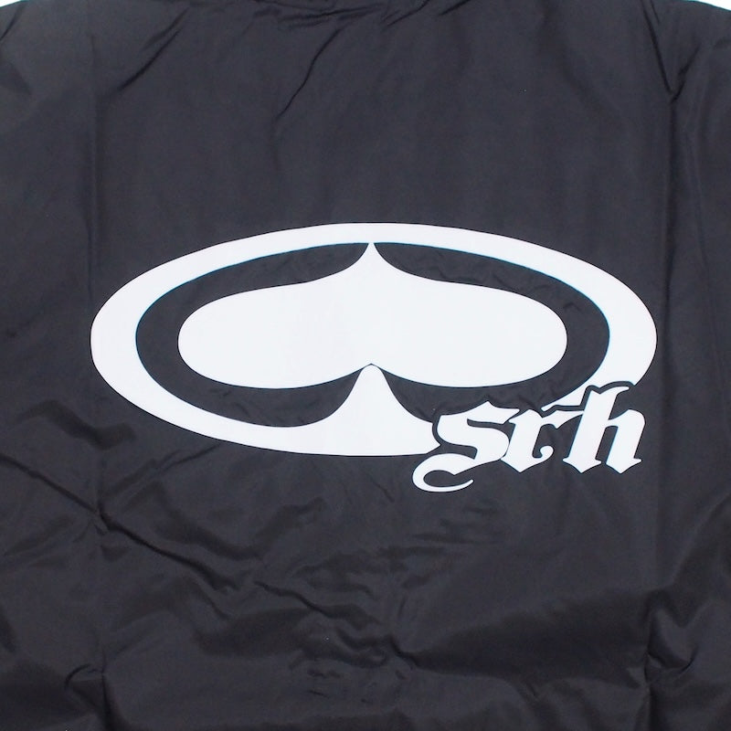 SRH　コーチジャケット　"NEW SPADE LOGO COACH JACKET"　(Black)