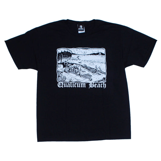 SKULL SKATES　"QUALICUM TANNERS Tシャツ"　(Black)
