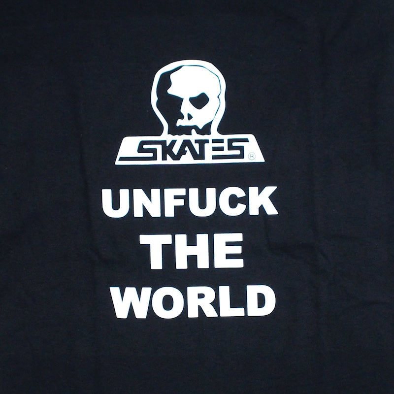 SKULL SKATES　"UNFUCK Tシャツ"　(Black)