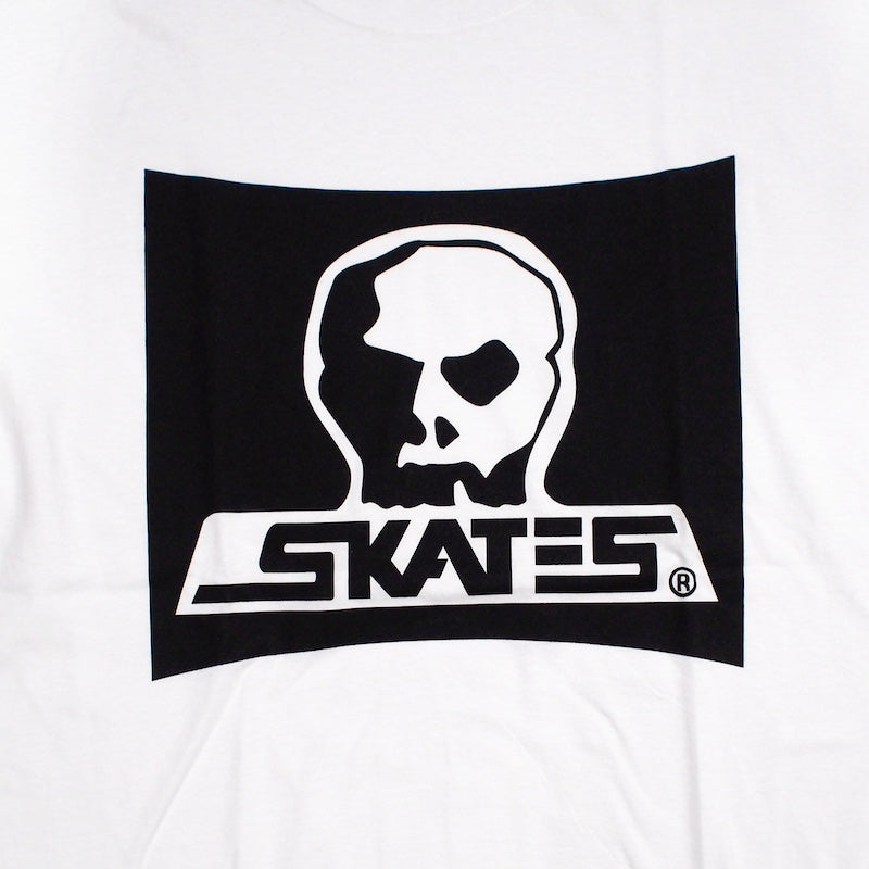SKULL SKATES　"SURF BOX BURBS Tシャツ"　(White)