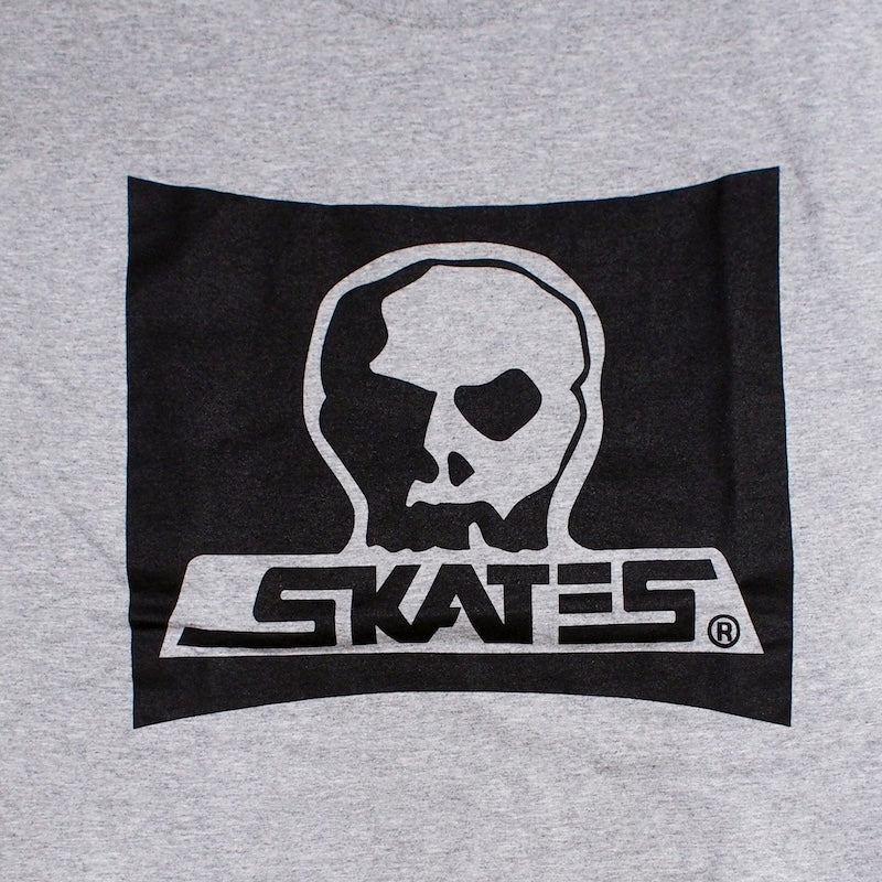 SKULL SKATES　"ATHLETIC SURF BOX BURBS Tシャツ"　(Heather Gray)