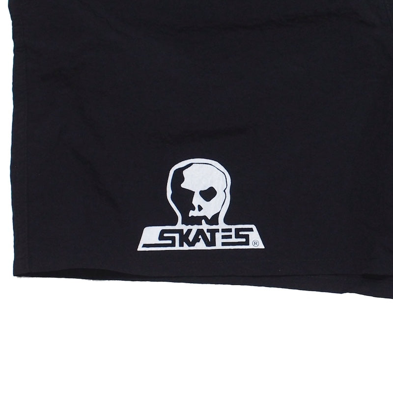 SKULLSKATES　"SKULL ロゴ ナイロンショーツ"　(Black)