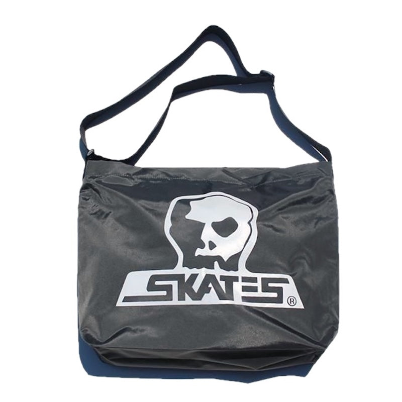 SKULL SKATES　"ロゴ ナイロン ショルダーバッグ"　(Gray)