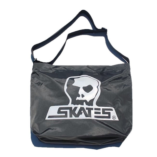 SKULL SKATES　"ロゴ ナイロン ショルダーバッグ"　(Gray)