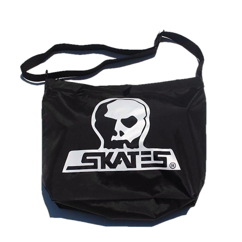 SKULL SKATES　"ロゴ ナイロン ショルダーバッグ"　(Black)