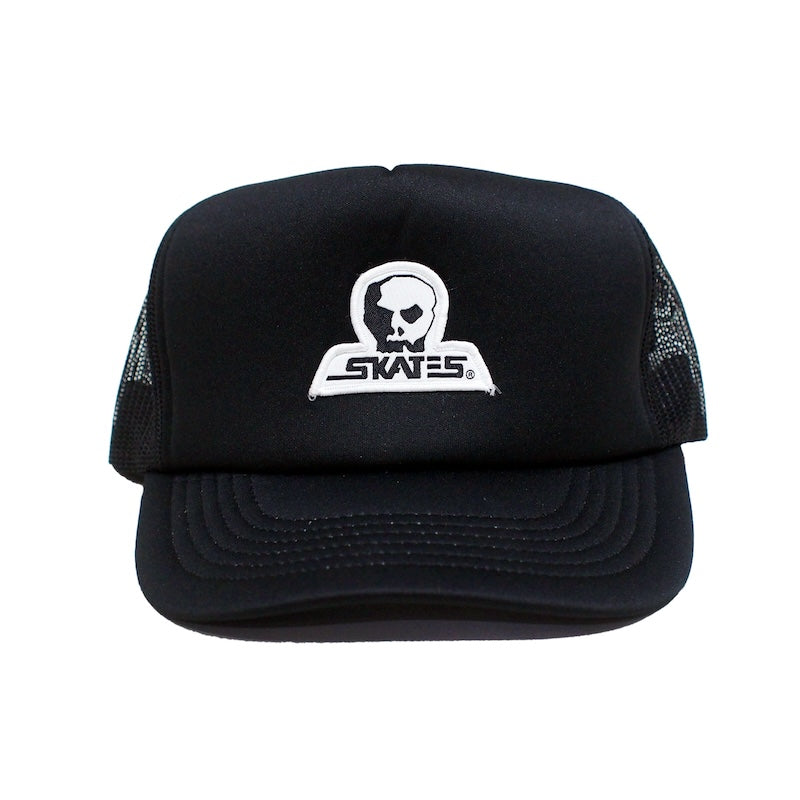 SKULL SKATES "SMALL PATCH フォームメッシュキャップ" (Black) 商品画像 正面