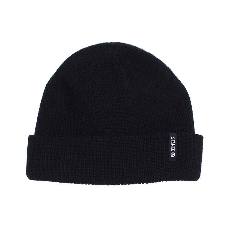 STANCE　ビーニー　"ICON 2 BEANIE SHALLOW"　(Black)