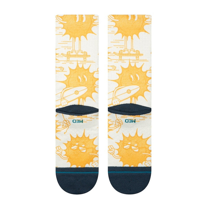 STANCE　ソックス　"SONNYS CREW"　(Yellow)