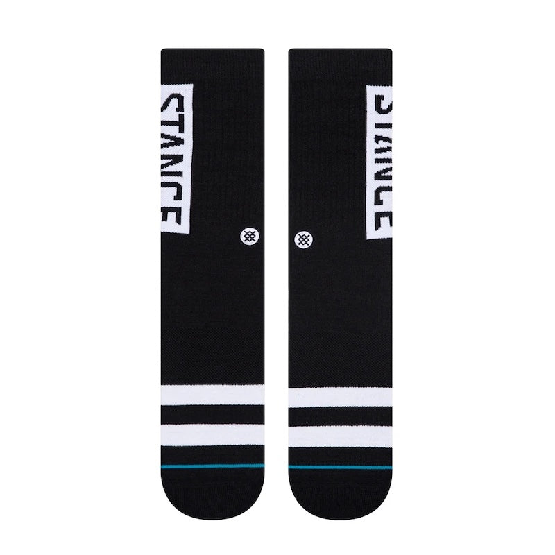 STANCE SOCKS ソックス OG ブラック 正面