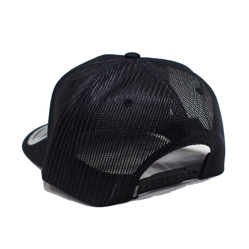 STANCE キャップ ICON TRUCKER HAT ブラック/ホワイト 背面