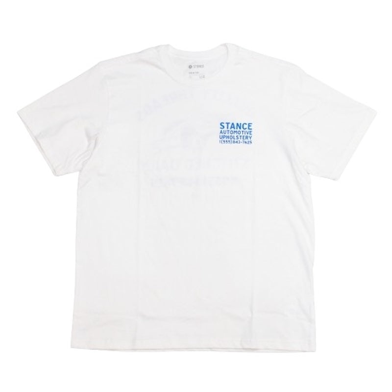 STANCE Tシャツ QUALITY THREADAS TEE ホワイト 正面