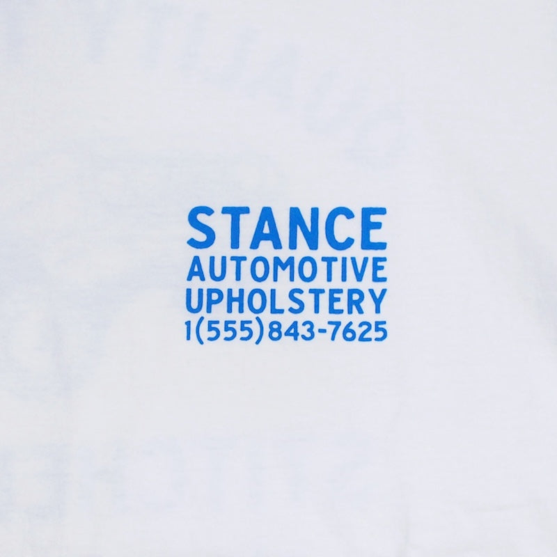 STANCE Tシャツ QUALITY THREADAS TEE ホワイト 正面 グラフィック