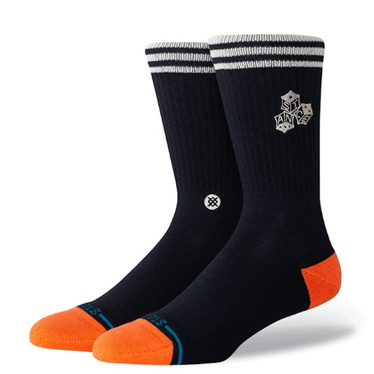 STANCE　ソックス　"HIGH ROLLER CREW"　(Black)